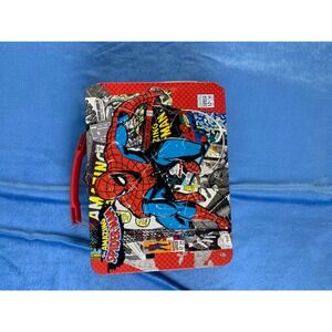 The Amazing Spider Man Metal Lunch Box Tin Marvel Comics Kids Handle Latch
